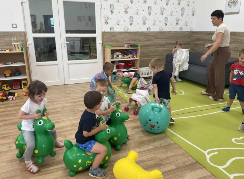 Nyári bölcsődei élet