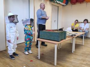 Kajos István méhész bemutatója