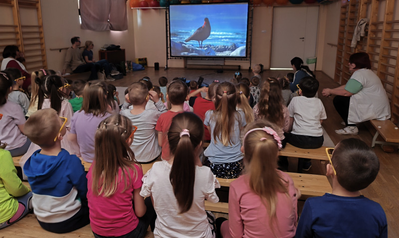 A Víz világnapja: 3D-s vetítés